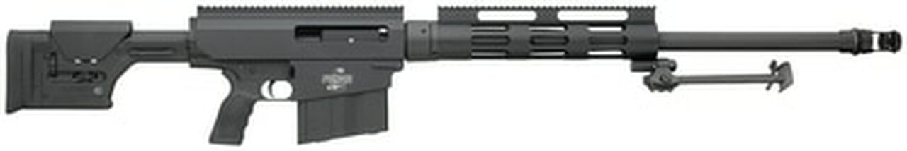 Bushmaster BA50, .50 BMG, 30", 10rd, Bipod, Left-Handed Bolt, Black