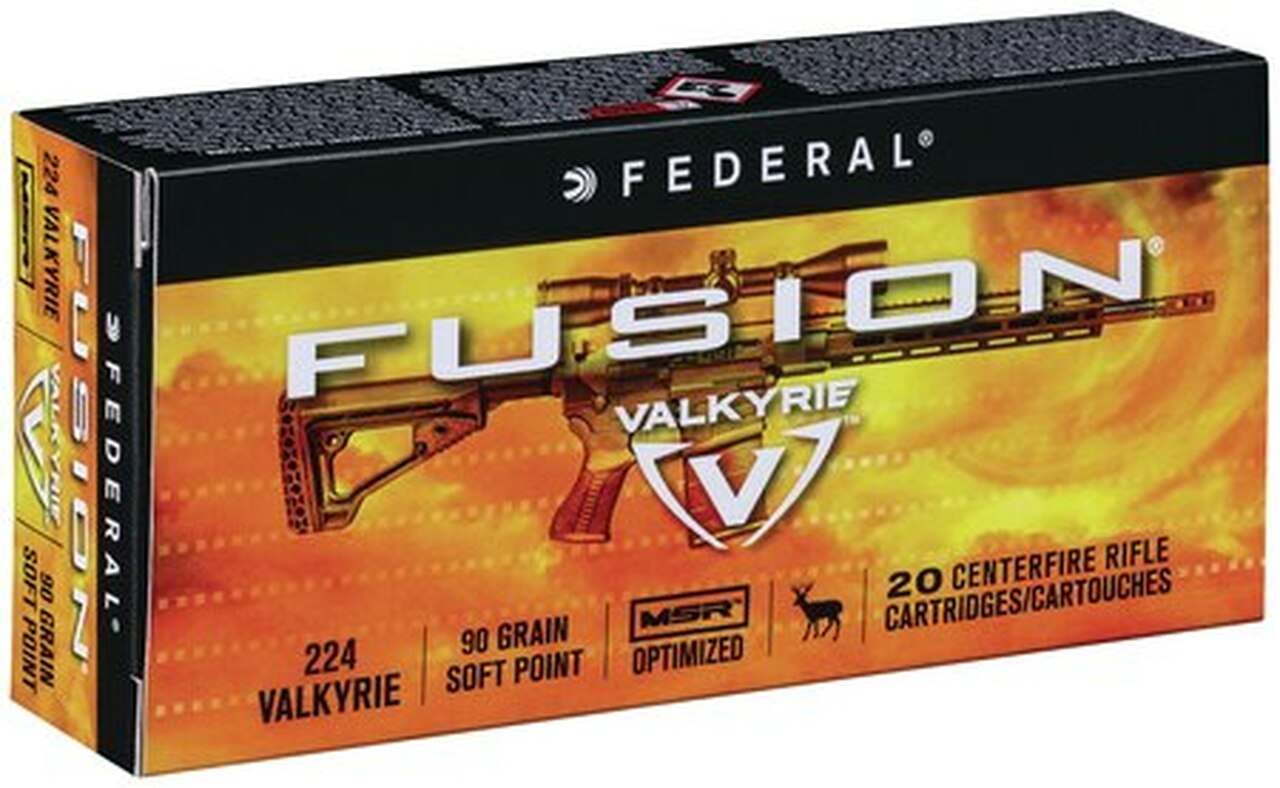 Federal 224 Valkyrie 90gr Fusion 20rd Box