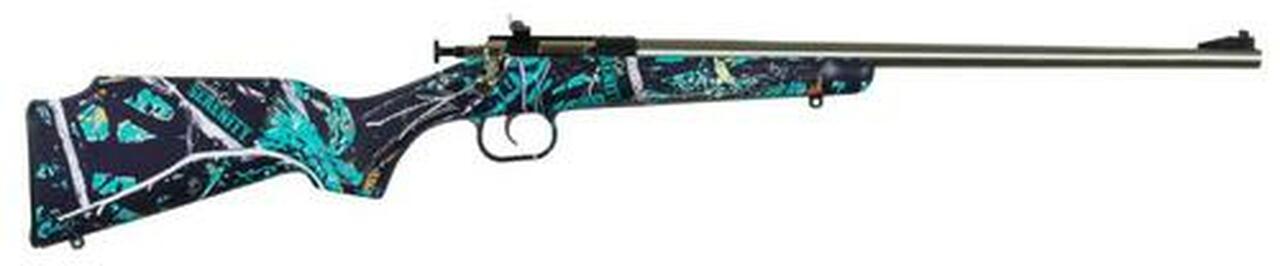 Keystone Crickett 22LR, 16.125", Muddy Girl Serenity Stock, SS