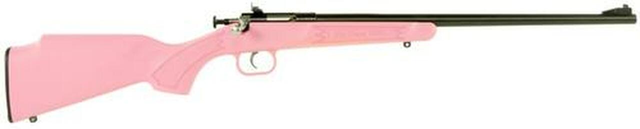 Keystone Crickett 22LR, 16", Pink Synthetic Stock