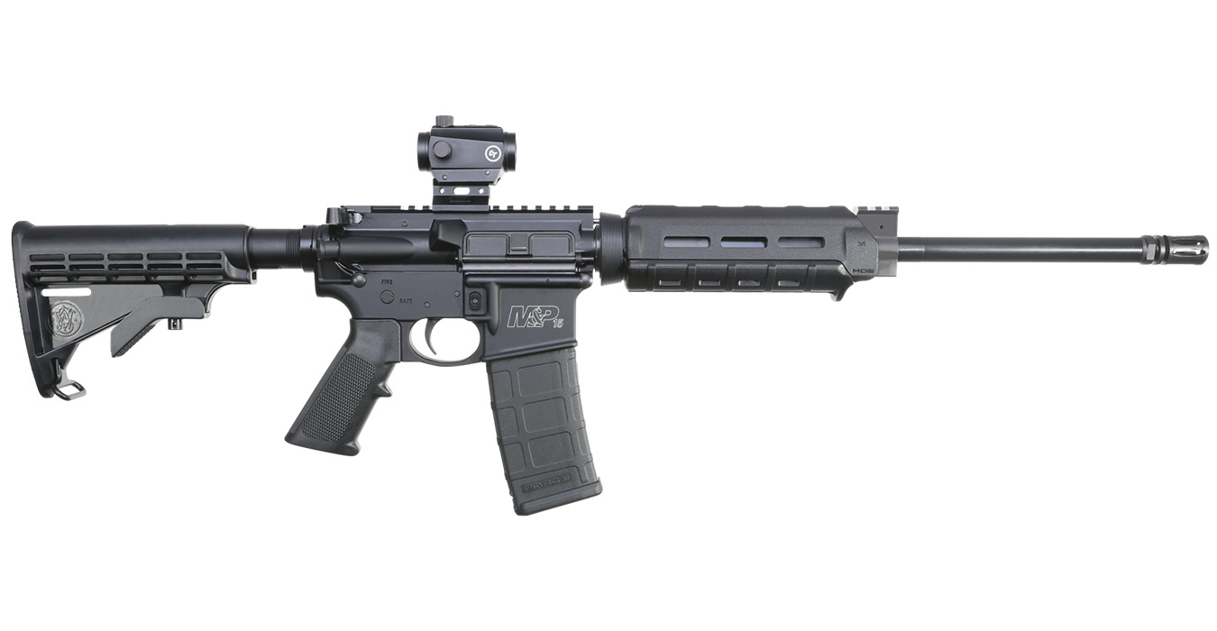 MP15 Sport II 5.56mm with Magpul MOE Furniture and Crimson Trace Red Dot Optic