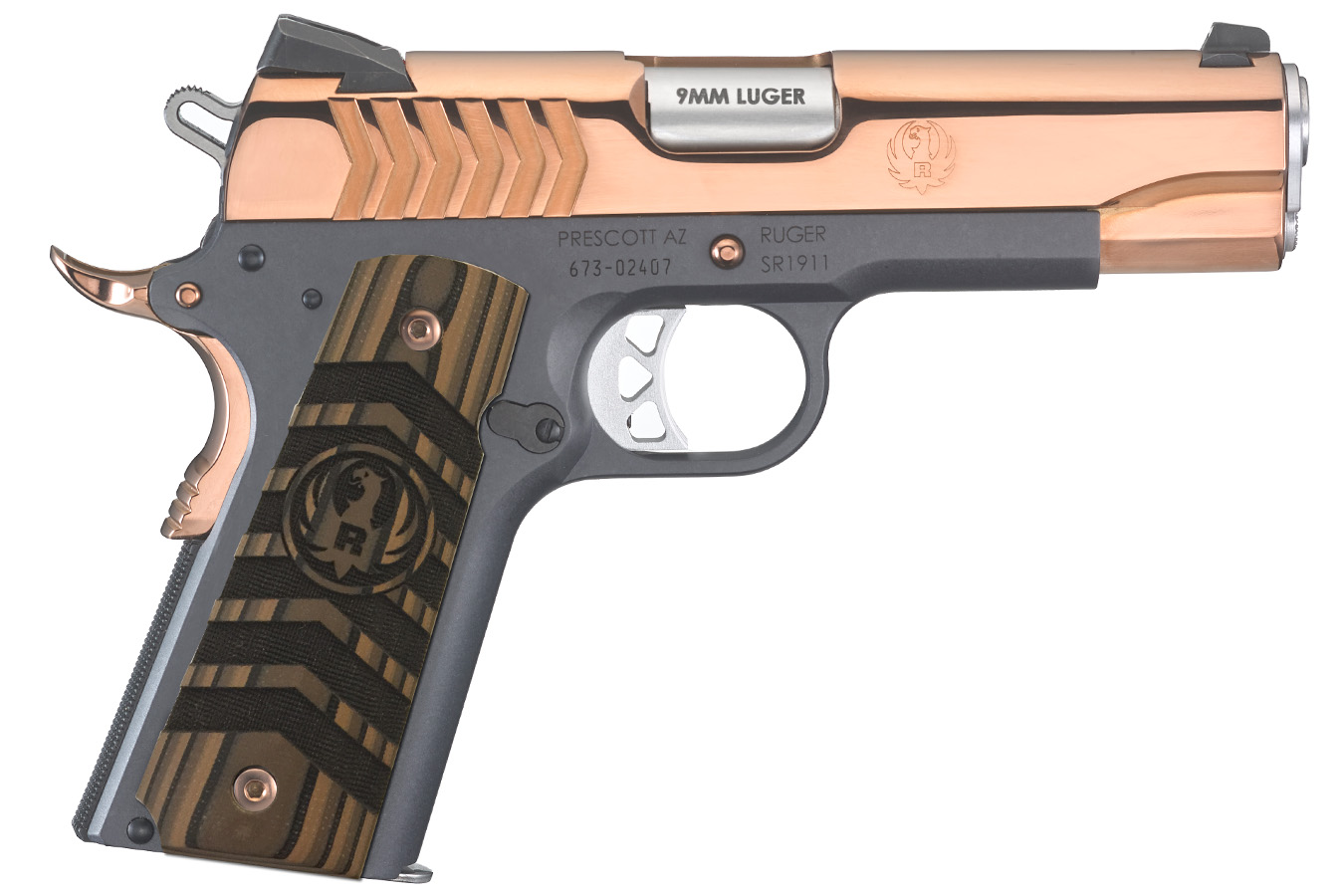 SR1911 Commander 9mm Rose Gold TALO Exclusive Pistol