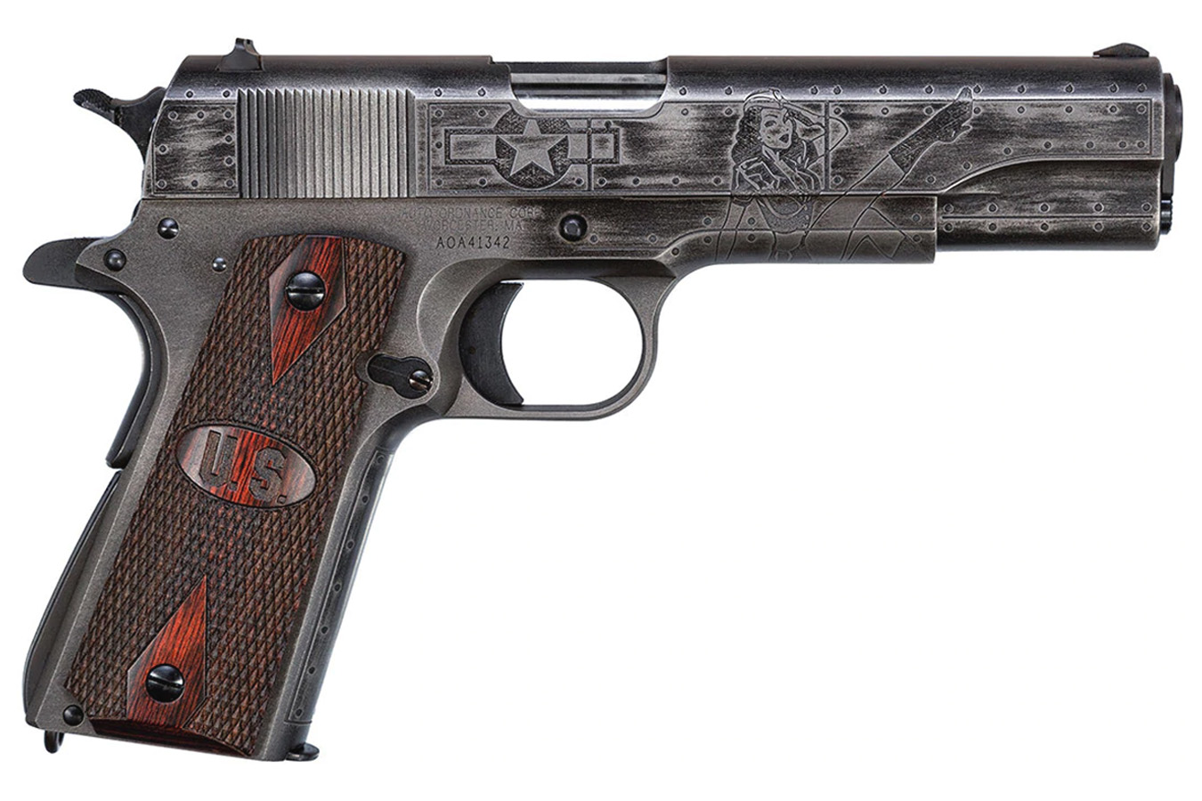 1911 Victory Girls Special Edition WW2 45 ACP with U.S. Logo Grip