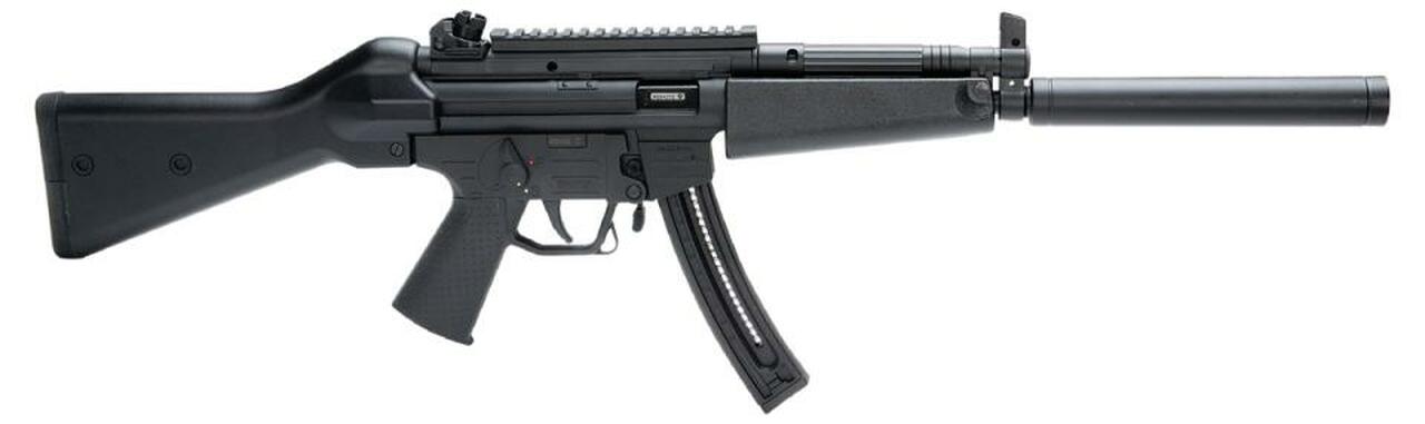 GSG-522 MP5 22LR 16" Barrel, A2 Stock 22 Rd Mag