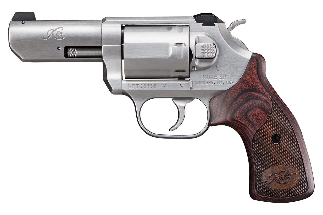 K6S 357 Magnum DASA Revolver with 3-Inch Barrel and Walnut Grips