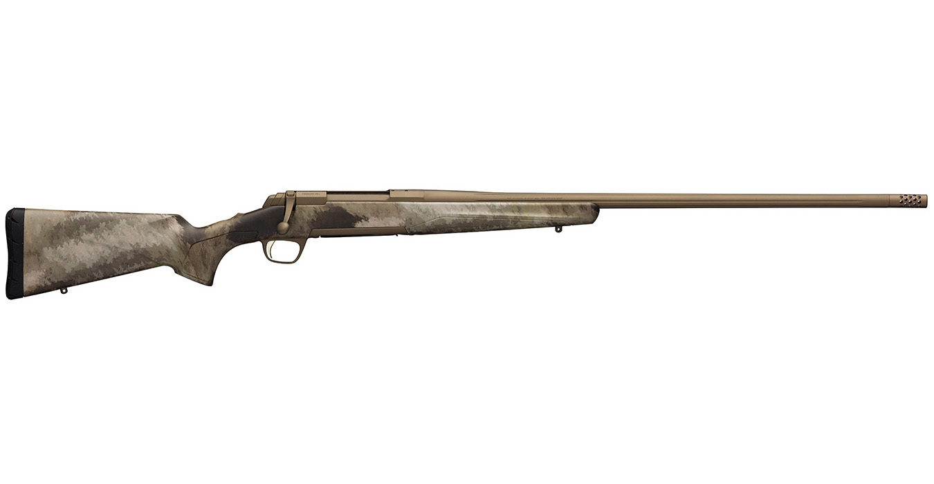 X-Bolt Hells Canyon Long Range 30 Nosler Bolt-Action Rifle with A-Tacs Camo Stock