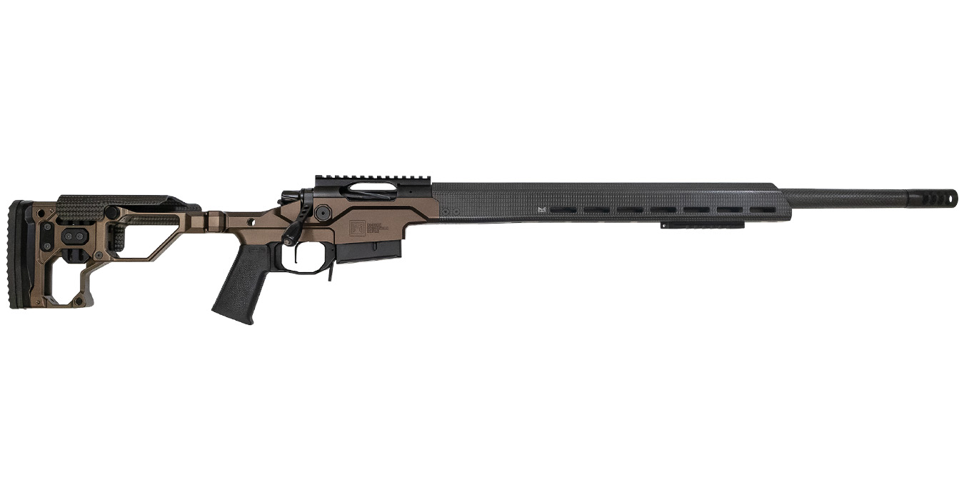Modern Precision Rifle 300 PRC with Brown Anodized Stock