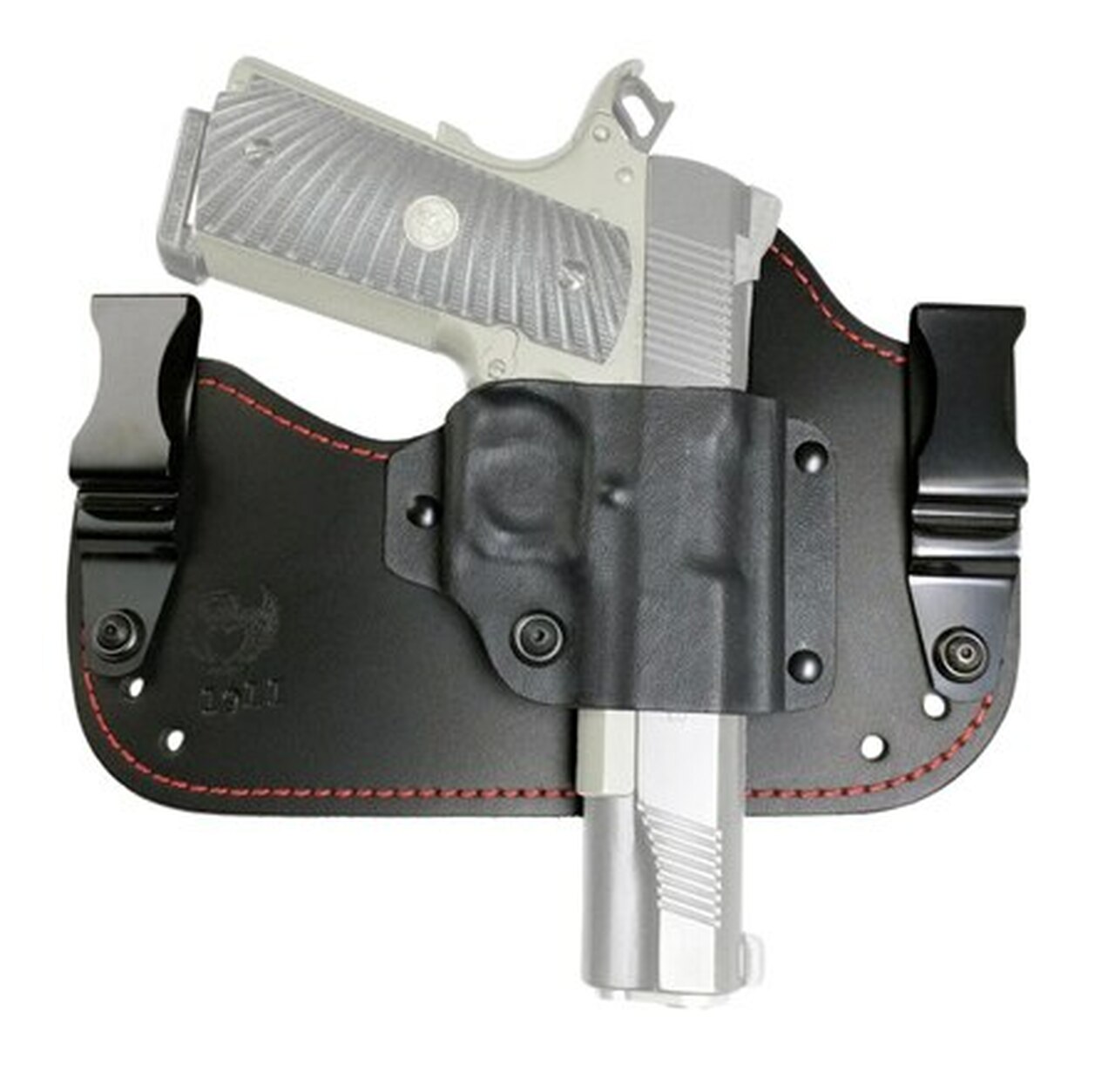 Flashbang Capone 1911 Leather Thermoplastic Black Red Rh