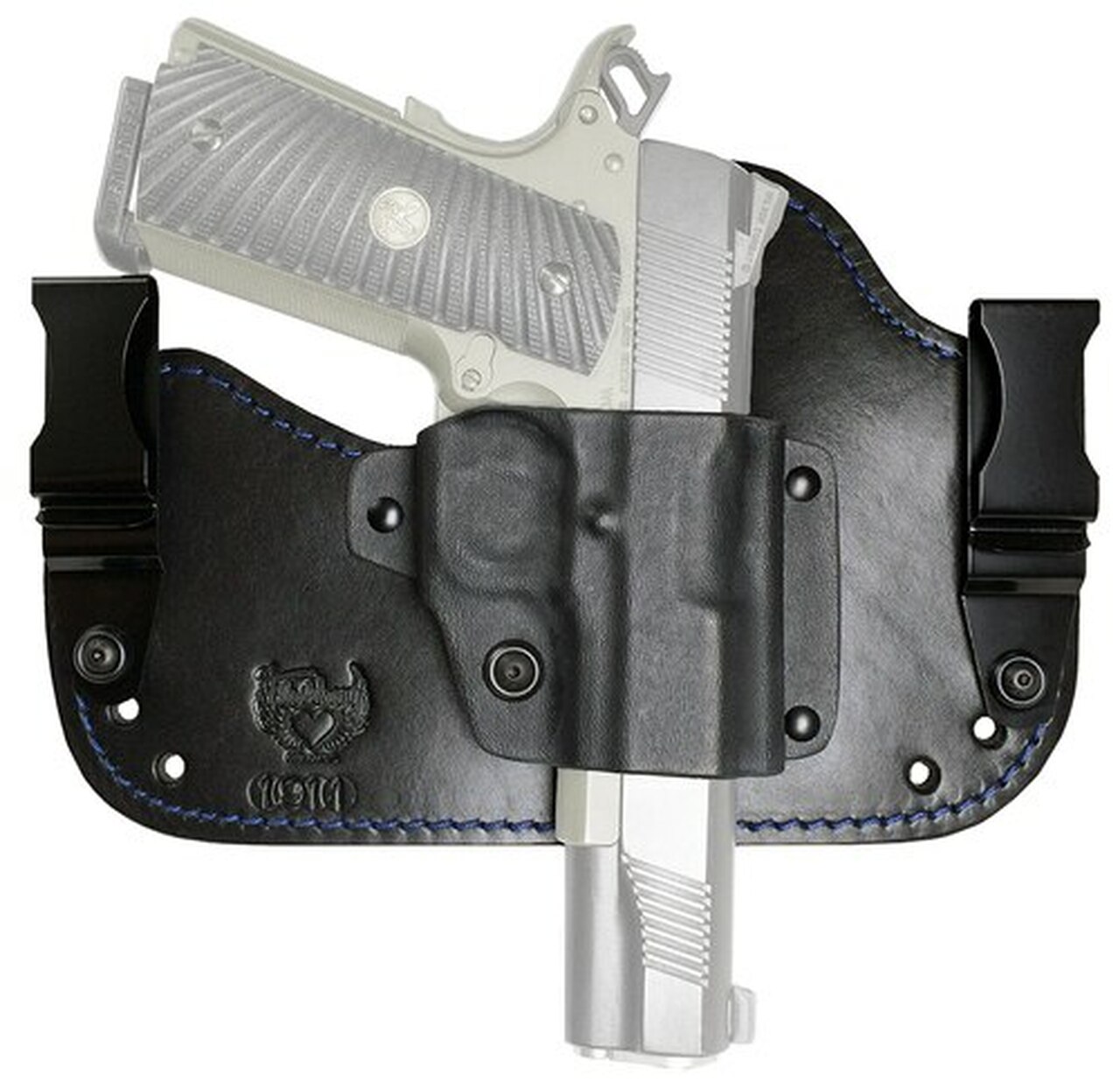Flashbang Capone 1911 Leather Thermoplastic Black Blue Rh