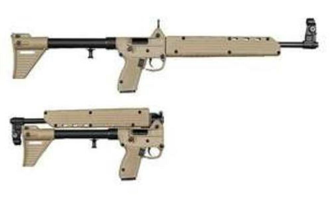 Kel-Tec SUB-2000 Glock 22 Grip, .40 S&W, 16" Barrel Flat Dark Earth, 10rd Mag