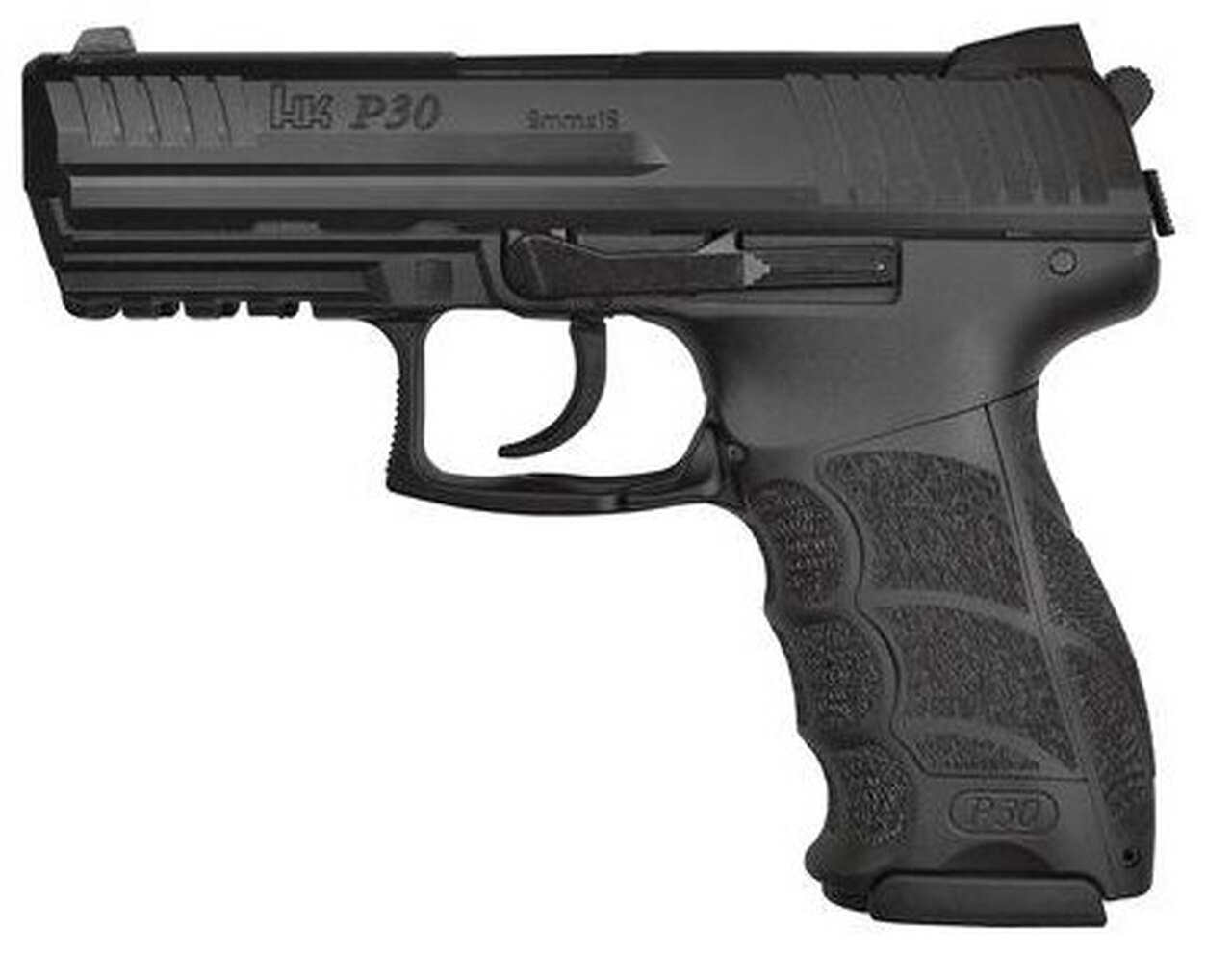 HK P30 V3 9mm 3.86" Barrel, 3 Dot Sights, 15 Rd Mag