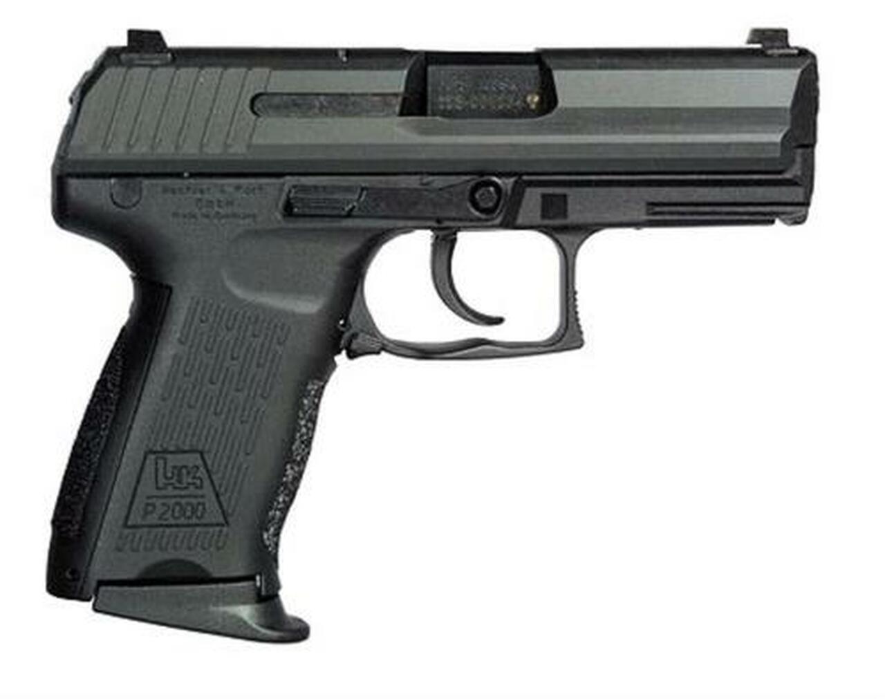 HK P2000 LEM DAO 40S&amp;W 3.85" Barrel, Synthetic Grip Blued 2 Mags *CA MA Comp*, 10rd