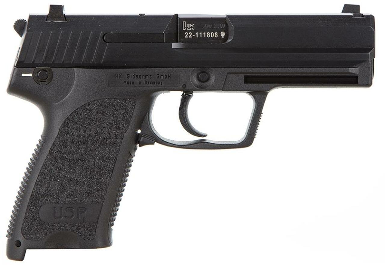 HK USP40 (V1) DA/SA, safety/decocking lever on left, two 13rd magazines