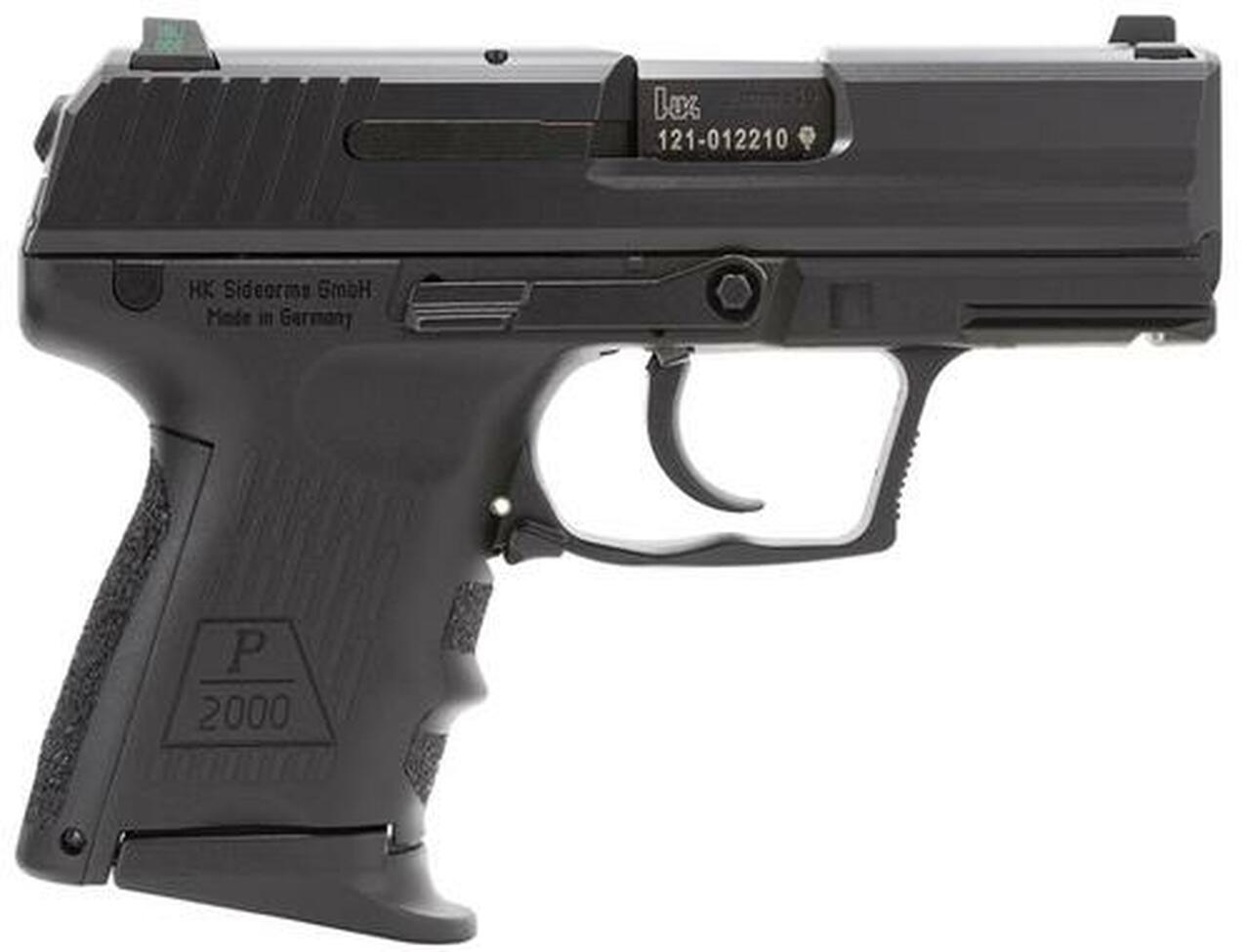 HK P2000 (V2) LEM DAO, three 13rd magazines and night sights