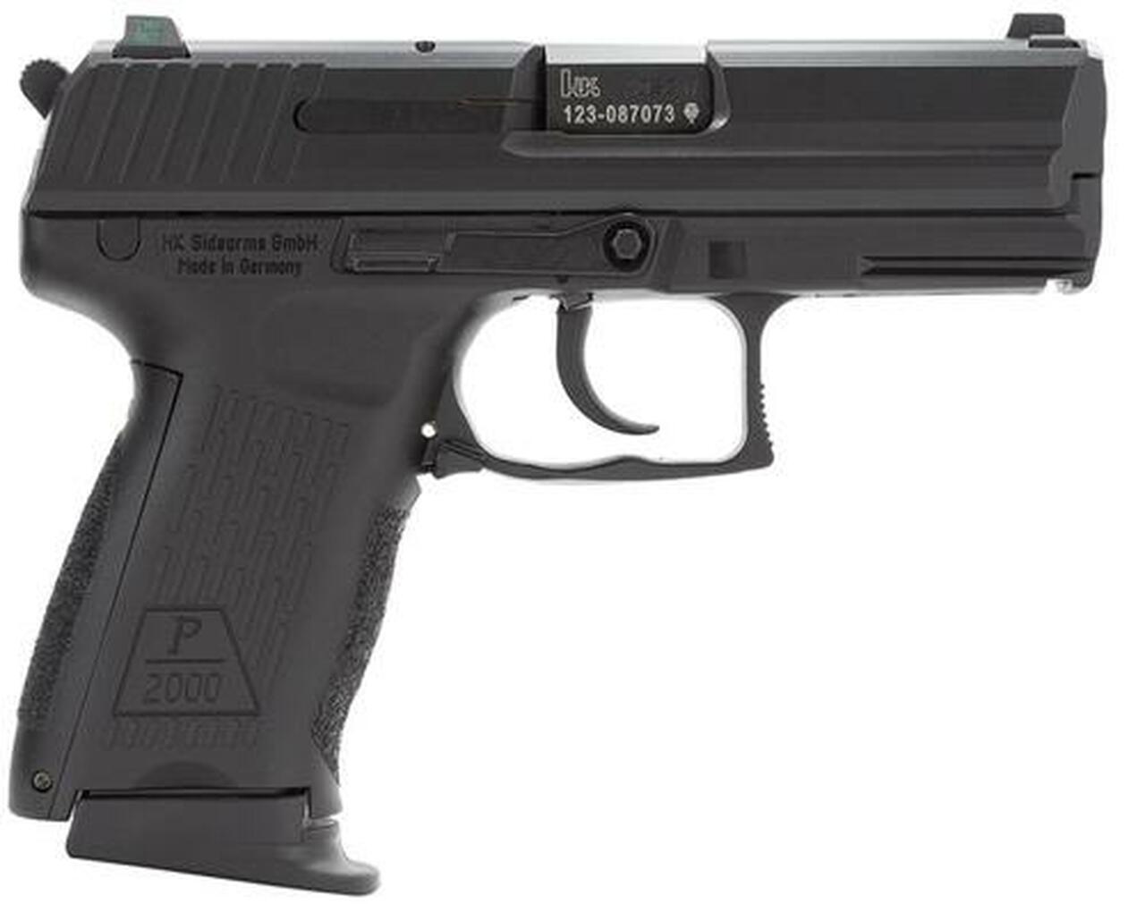 HK P2000 (V2) LEM DAO, three 12rd magazines and night sights