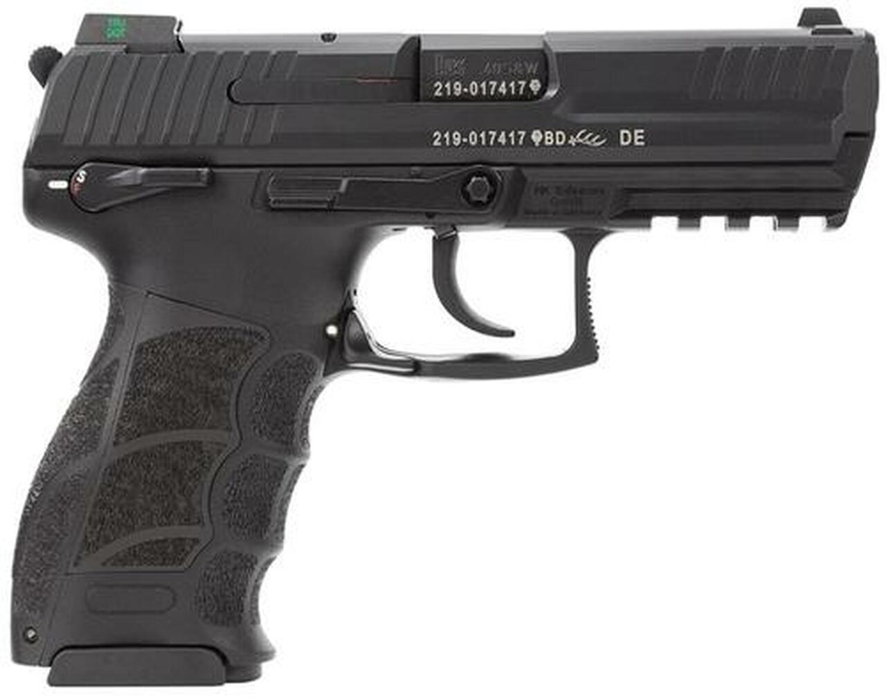 HK, P30S, Semi-automatic, DA/SA, 40 S&W, 3.85" Barrel, Black, Interchangeable Grip Panels, Ambidextrous Mag Release and Decocker/Safety, Night Sights, 13Rd, 3 Magazines