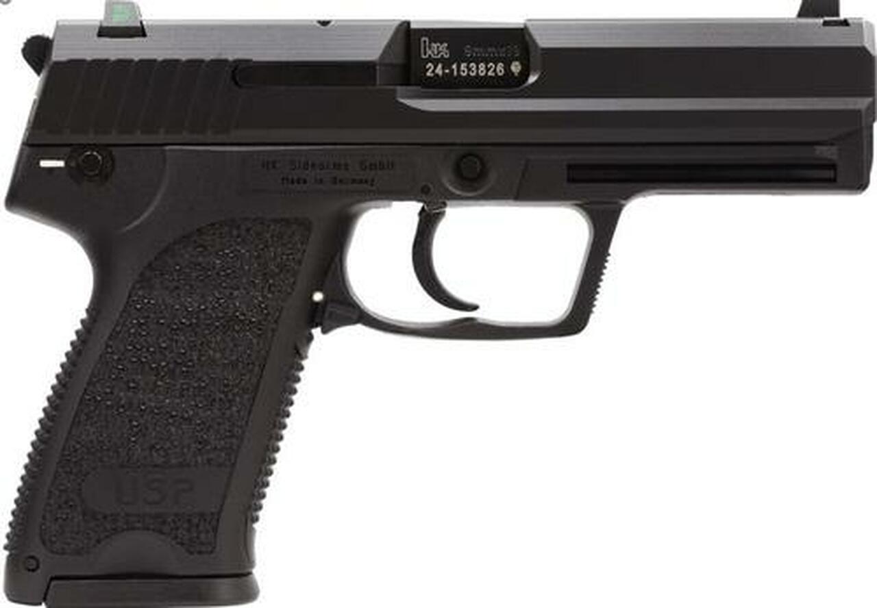 HK USP9 Compact (V7) LEM DAO, three 13rd magazines and night sights