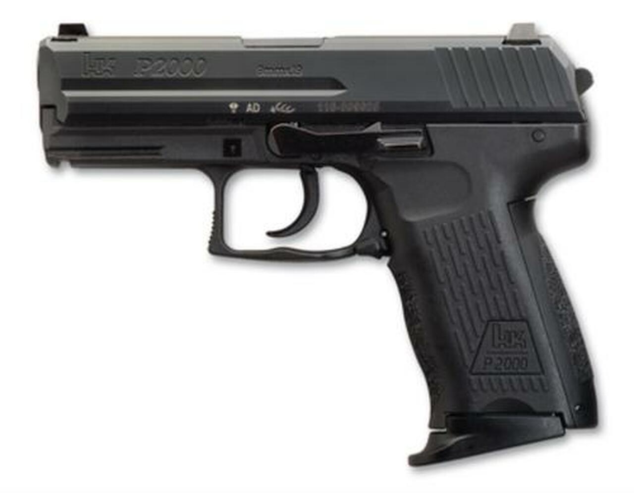 HK P2000 (V3) 9mm, 3.6" Barrel, 10rd, DA/SA