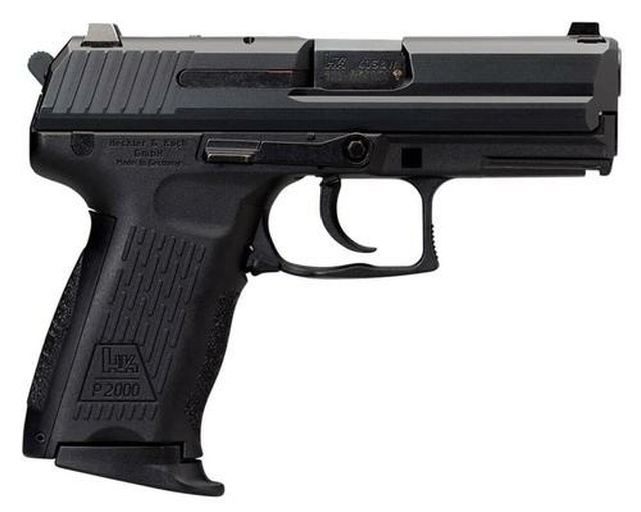 HK P2000 (V3) .40 S&W, DA/SA, 3.6", 10rd, Rear Decocker, Night Sights