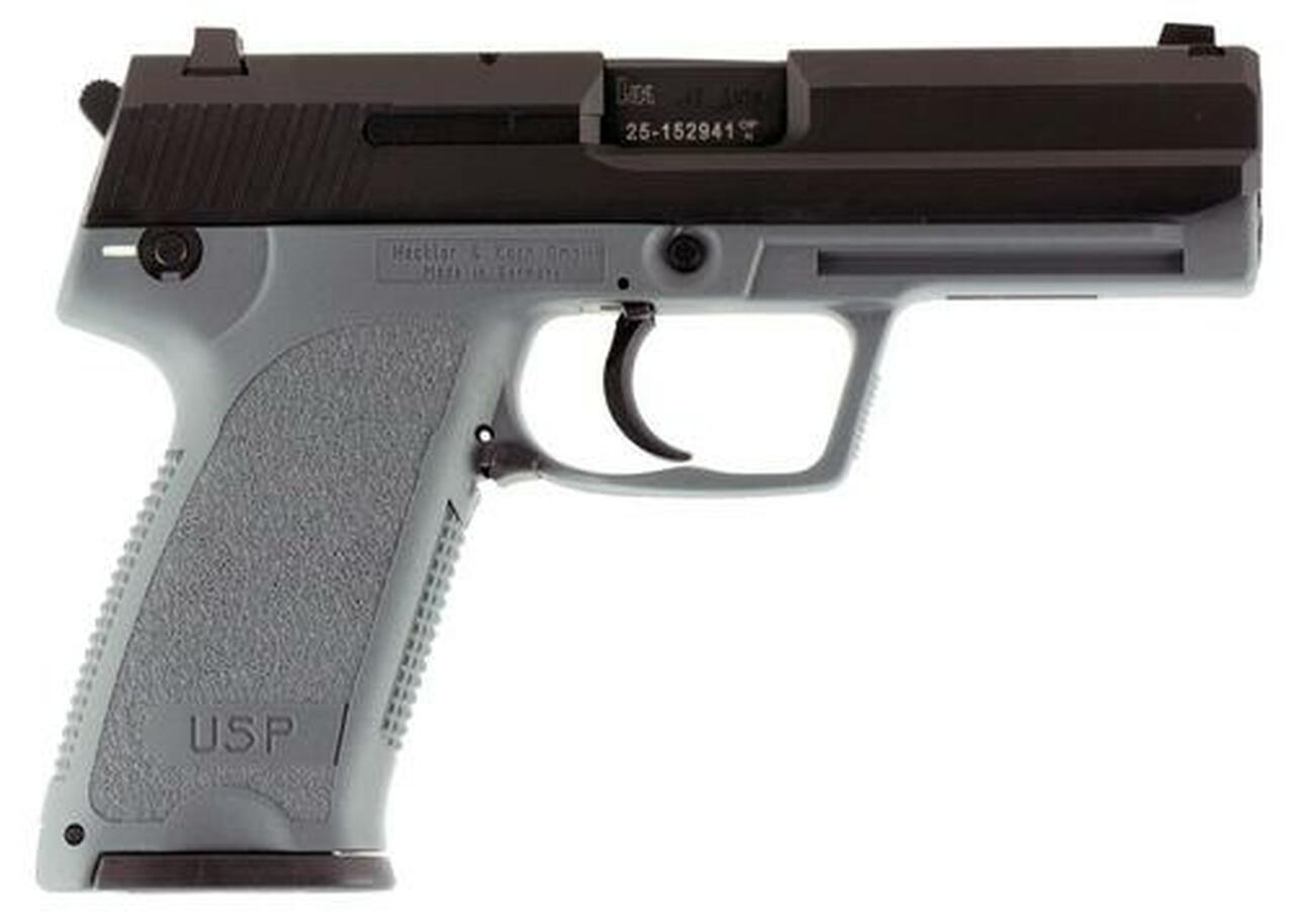 HK USP45 SA/DA 45 ACP, 4.41", 10rd, Gray Frame
