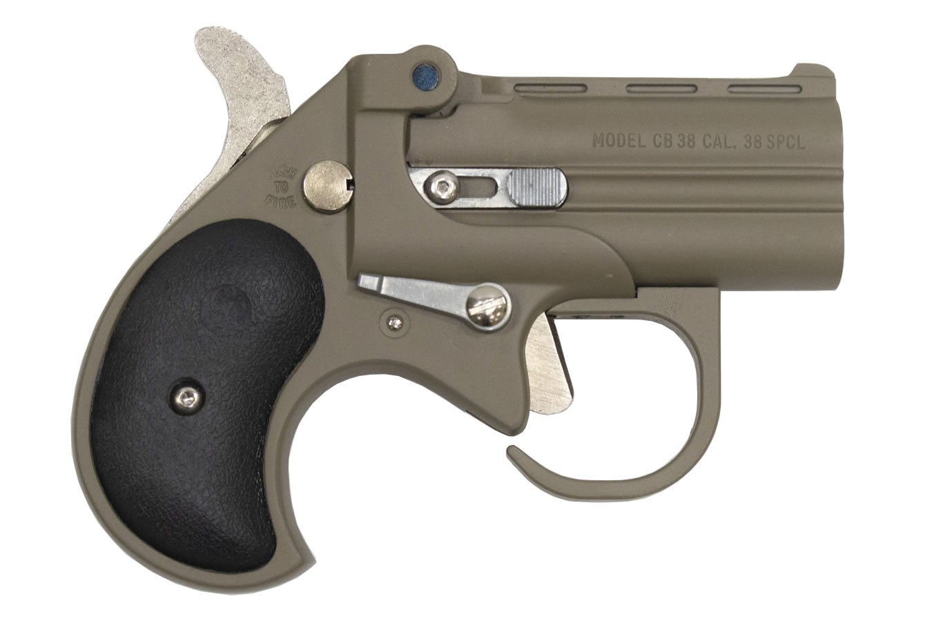 38 Special Big Bore Derringer Guardian Package with Tan Cerakote Finish and Blac