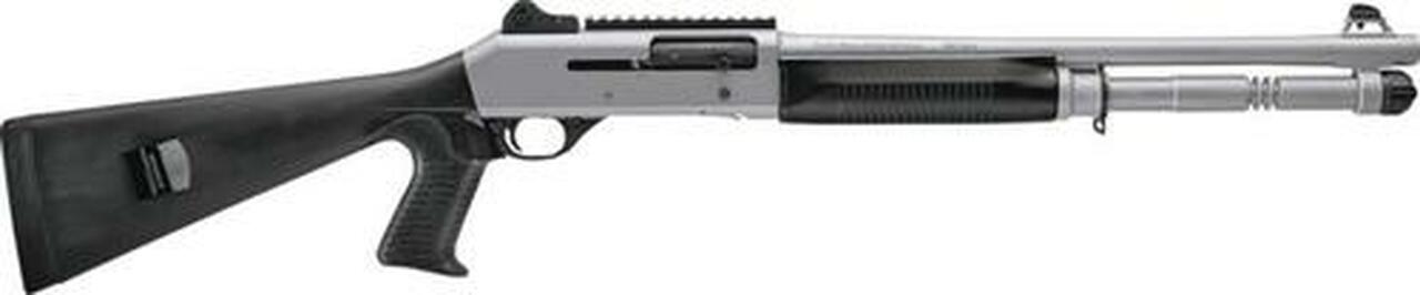 Benelli M4 H2O Titanium Cerakote Pistol Grip Ghost-Ring Sight, Rd 12 Ga, 5 rd
