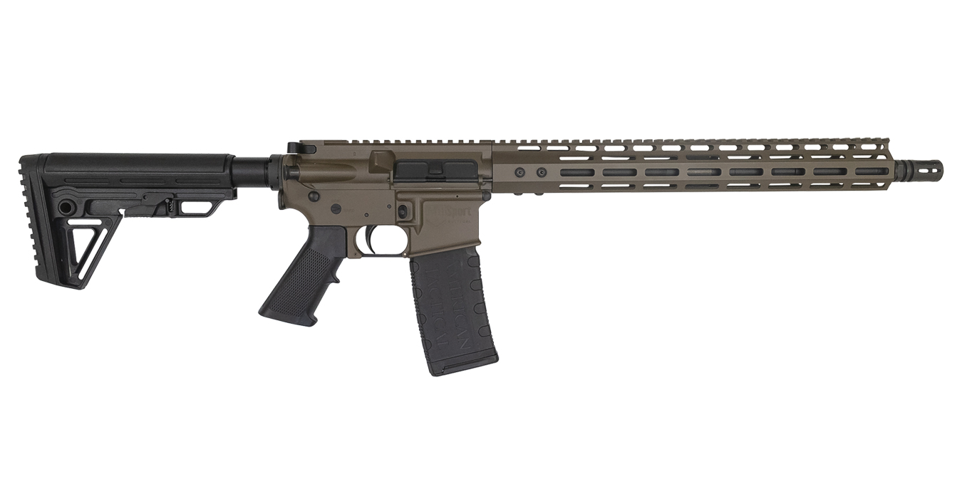 Milsport 5.56mm Optics Ready Rifle with M-LOK Rail and Patriot Brown Finish