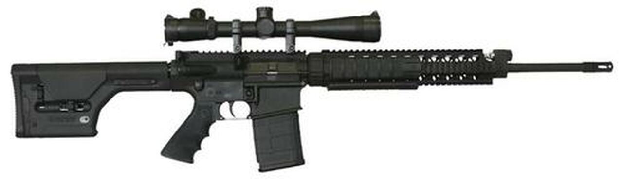 Armalite AR-10A Super SASS .308 Win/7.62, 20" Barrel, Black Magpul PRS Stock Black,, rd, 20 rd