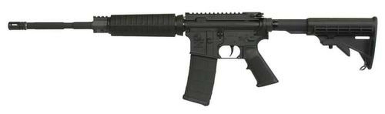 Armalite, Defensive Sporting Rifle, 223 Rem/556NATO, 16" Chrome Lined Barrel, 1:7 Twist, Black, 6-Position Collapsible Stock, 30Rd, 1 Magpul Magazine, Mil-spec 1913 Rail, Rifle Weighs 6.1lbs