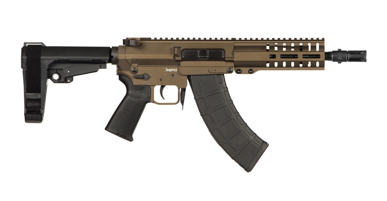 Banshee 300 Mk47 7.62x39mm AK Pistol with Midnight Bronze Cerakote Finish