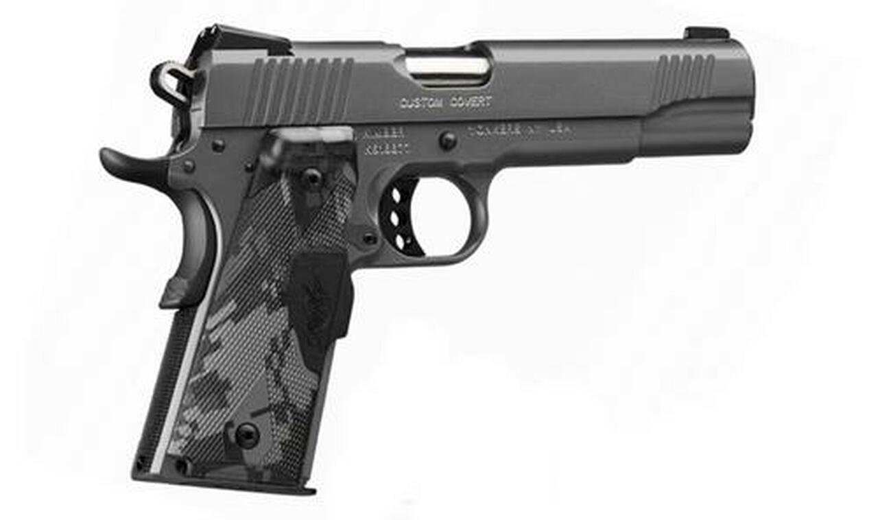 Kimber Custom Covert 45 ACP, 5", 7rd, Crimson Trace Lasergrips