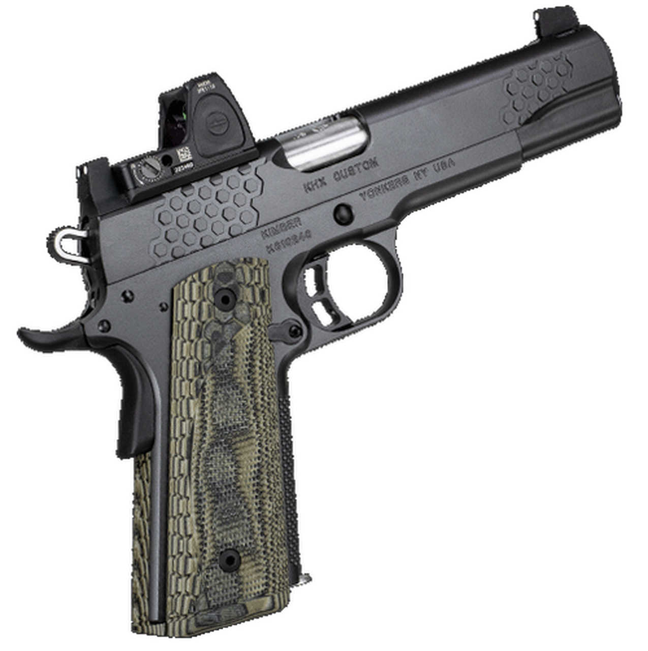 Kimber KHX Custom 1911 Optic Included 9MM 5" Barrel Trijicon RMR 3.25 MOA Dot 8rd Mag