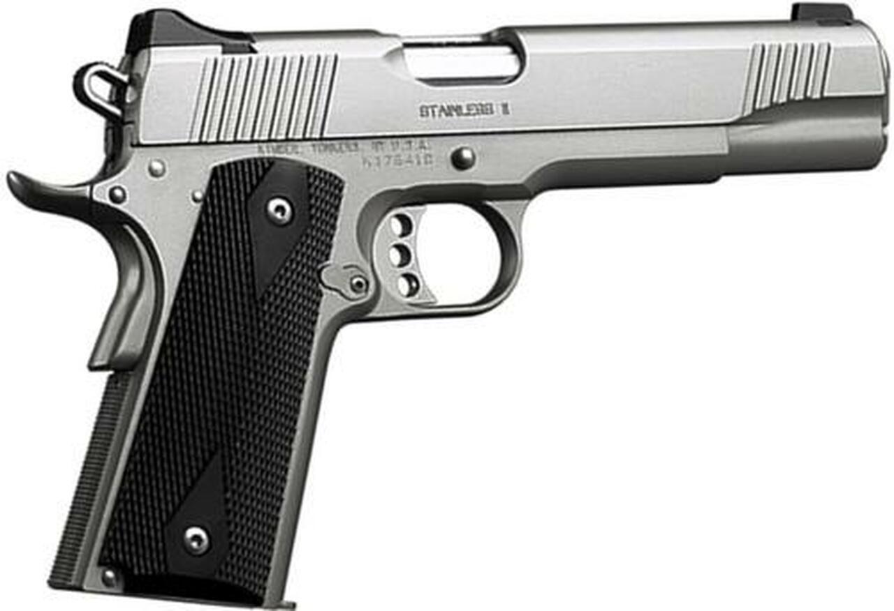 Kimber Stainless II 1911 W/Night Sights .45ACP California Legal
