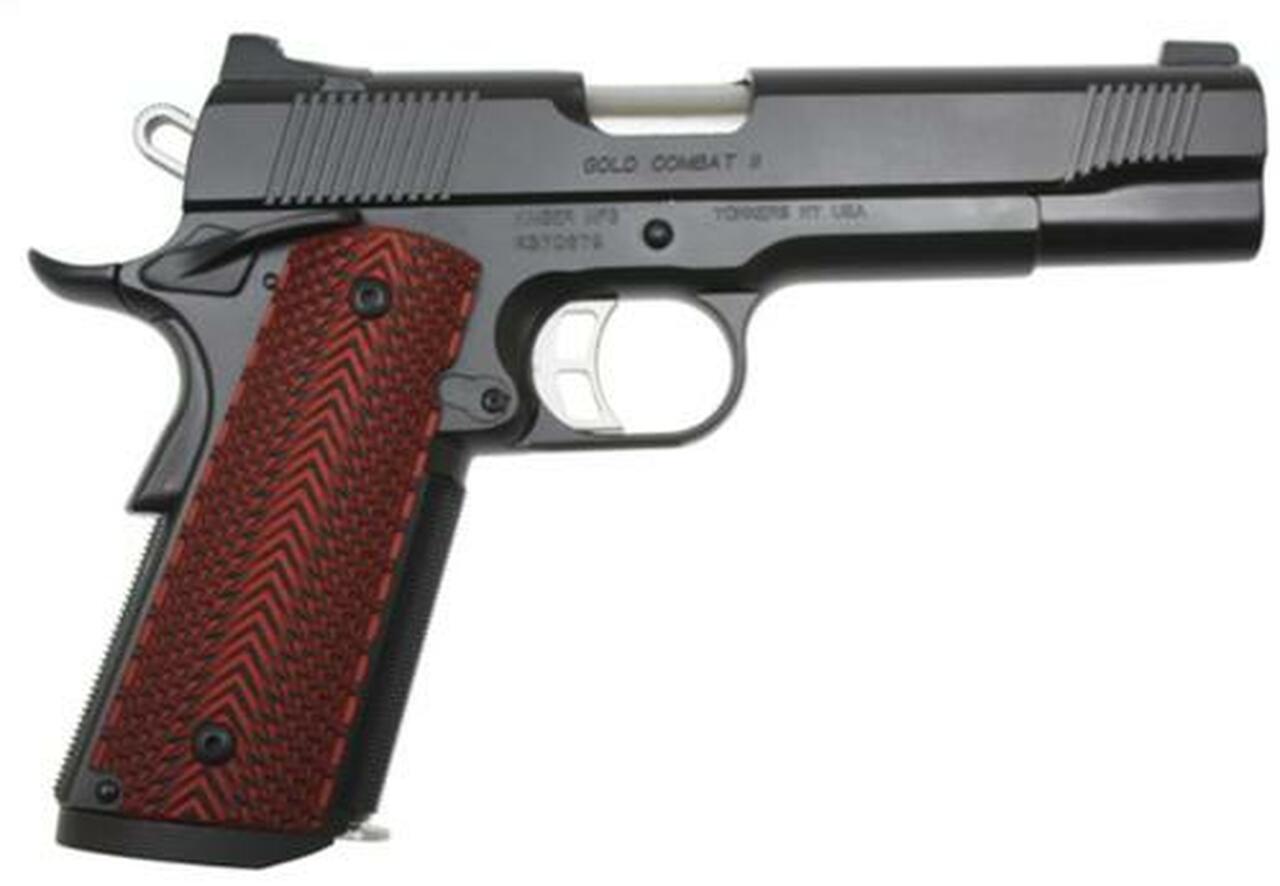 Kimber Gold Combat II 45 ACP, 5" Barrel, Micarta Grips Custom Shop