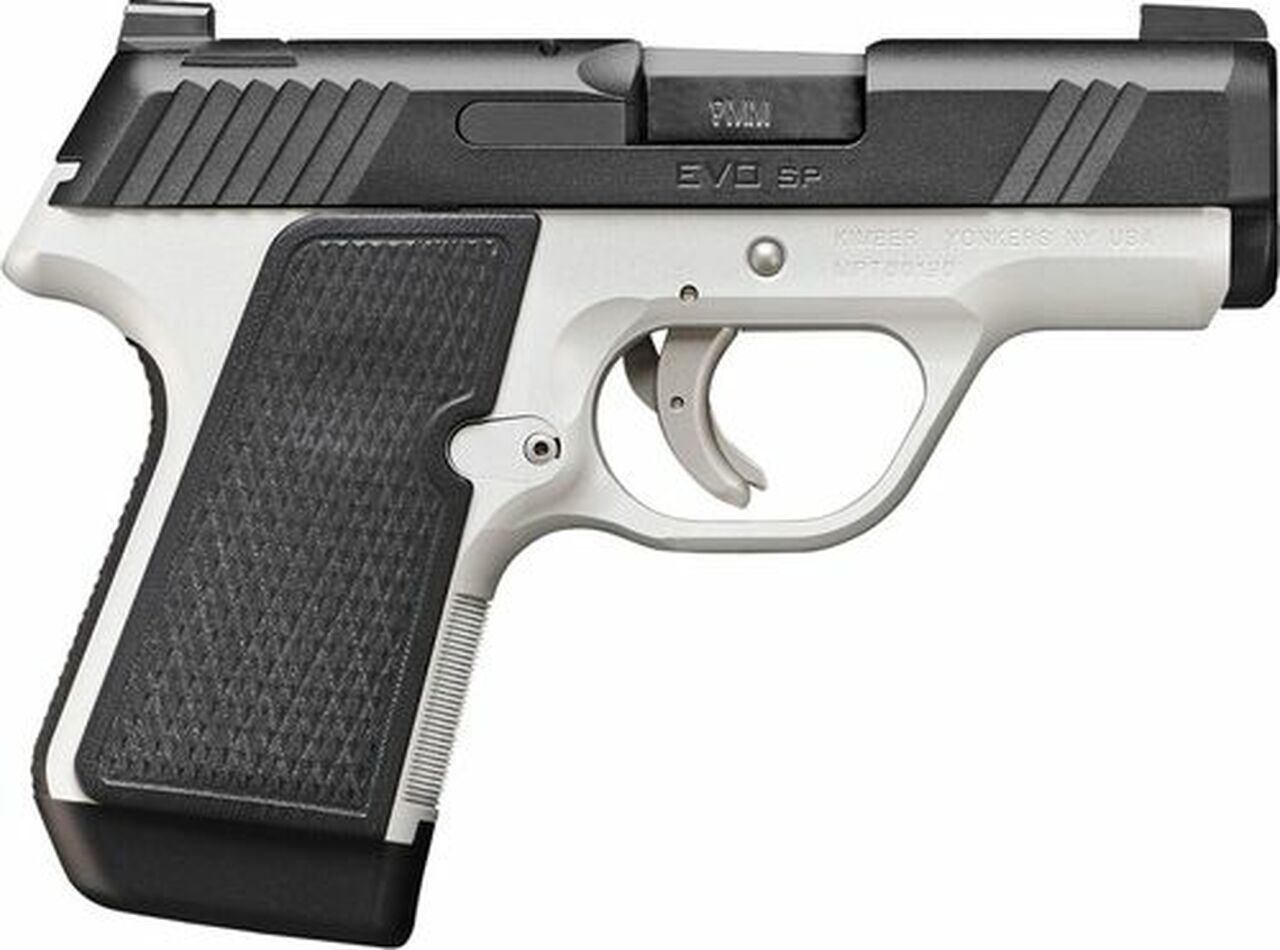 Kimber EVO SP Two-Tone 9mm, 3" Barrel, Tritium Night Sights, Striker Fired, 7rd Mag
