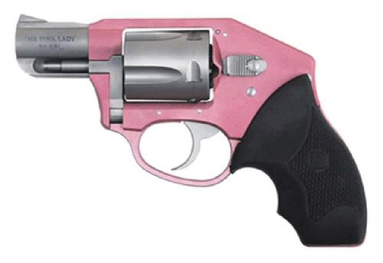 Charter Arms Pink Lady Off Duty, .38 Special, 2", 5rd, DAO, Pink/Stainless