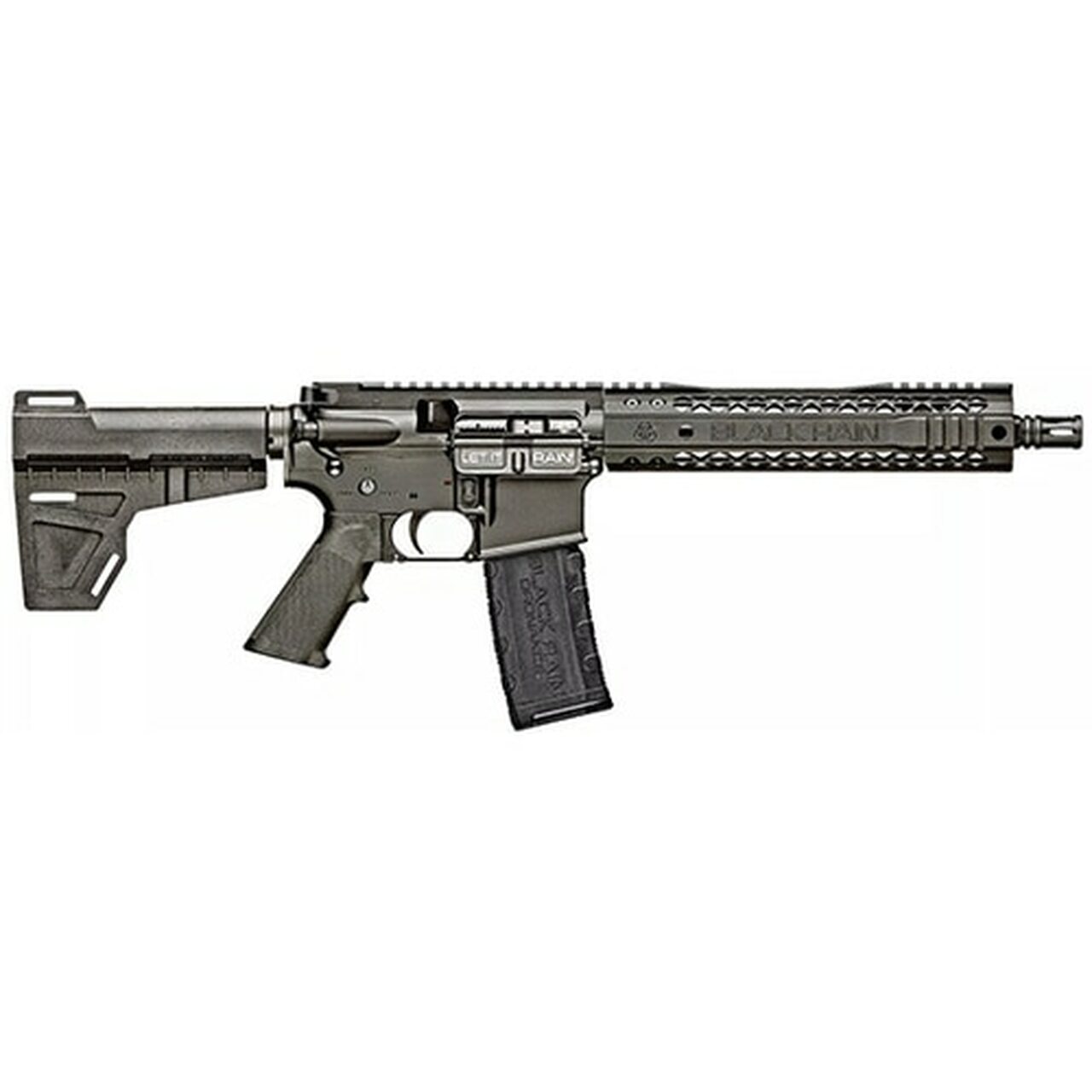 Black Rain Spec 15 Pistol, .300 Blackout, 10.5", Shockwave Blade Pistol Brace, 30rd