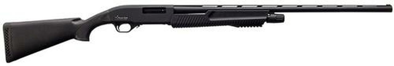 Pointer Slug Combo Pump 12 Ga, 28" Field &amp; 24" Slug Barrels, 4rd, Black