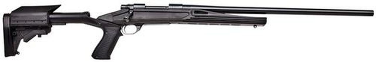 Howa Axiom Varminter Bolt 204 Ruger 24" HB Black Adjustable Poly Stock Blued