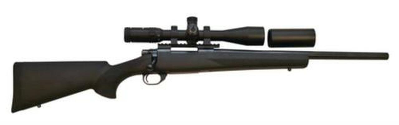 Howa Hogue/TargetMaster Combo .308 Winchester 20" Heavy Barrel Blue Finish Black Hogue Stock 5rds With 4-16x44mm Target Master Riflescope Illuminated Mil-Dot Reticle and Rings