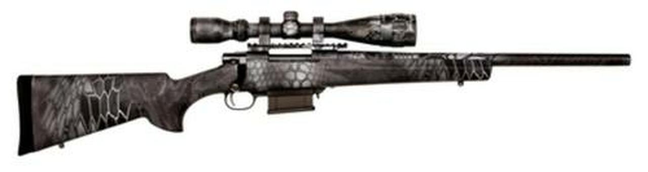 Legacy Kryptek Full Dip Rifle Package .223 Remington 20" Heavy Barrel 4-16x44mm Nikko Stirling Scope Typhon Camouflage 5rd