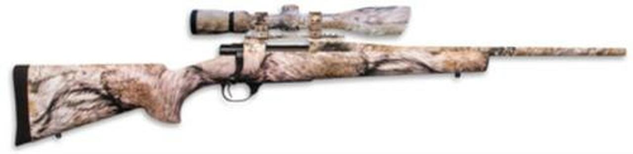Legacy Ranchland Compact Rifle/Scope Package .223 Remginton 20" Heavy Barrel Synthetic Stock Full Coverage YOTE Camouflage Finish 5rd With 2.5-10x42mm Nighteater Riflescope