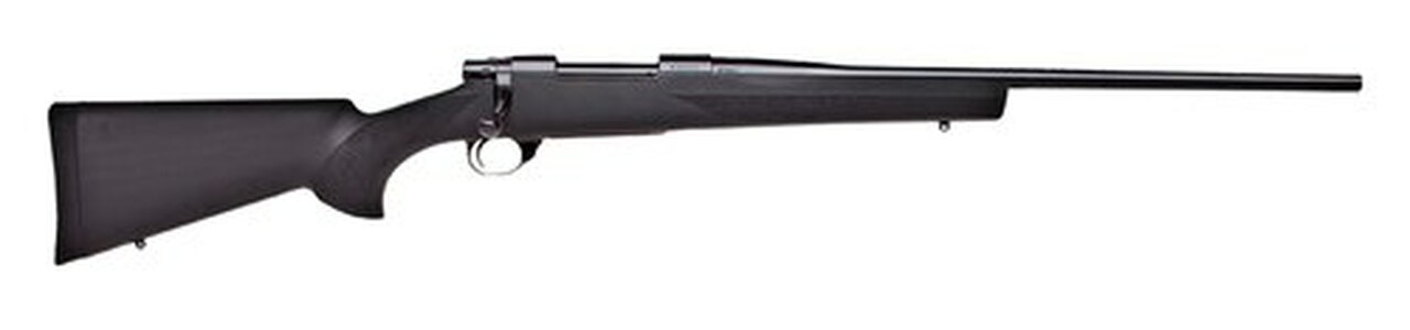 Howa 1500 Hogue .223 Rem, 20" Threaded Heavy Barrel, Black Hogue Overmolded Stock, 5rd