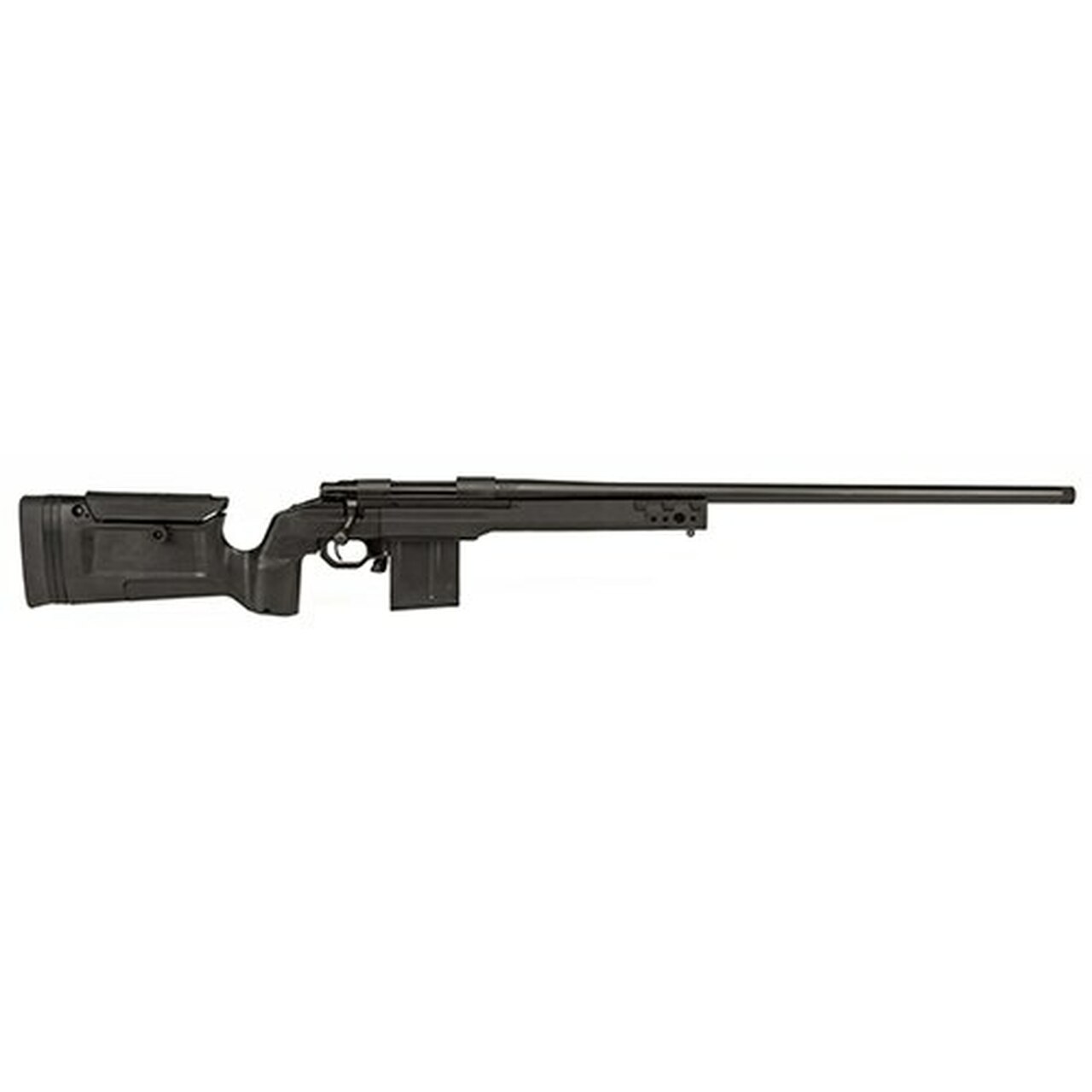 Howa Bravo Rifle 308 Win, KRG Bravo Chassis, AICS MAG 20 #6 Threaded 5/8"X24 1-10", Black, 10rd