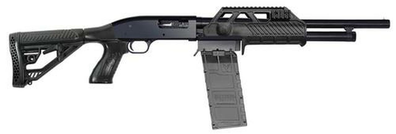 Adaptive Tactical Maverick 88 Sidewinder Venom 12 Ga, 18.5", 2.75", 4-Position Black, 10rd