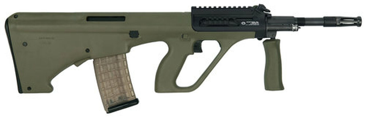 Steyr AUG A3 M1, 5.56/.223, 16.375", 30rd, Short Rail, Bullpup, OD Green