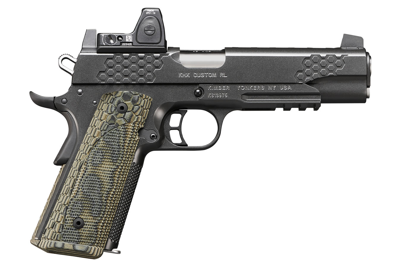 KHX Custom/RL (OI) 45 ACP Pistol with Trijicon RMR06 Type 2 Optic