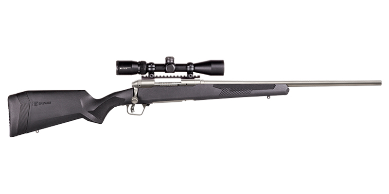 110 Apex Storm XP 300 Win Mag Bolt-Action Rifle with Stainless Barrel and Vortex Crossfire 3-9x40mm Riflescope