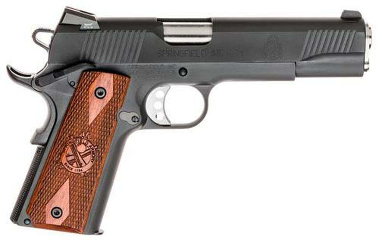 Springfield Loaded 1911, 45 ACP, 5", 7rd, Cocobolo Grips, 3-Dot Combat Tritium Sights