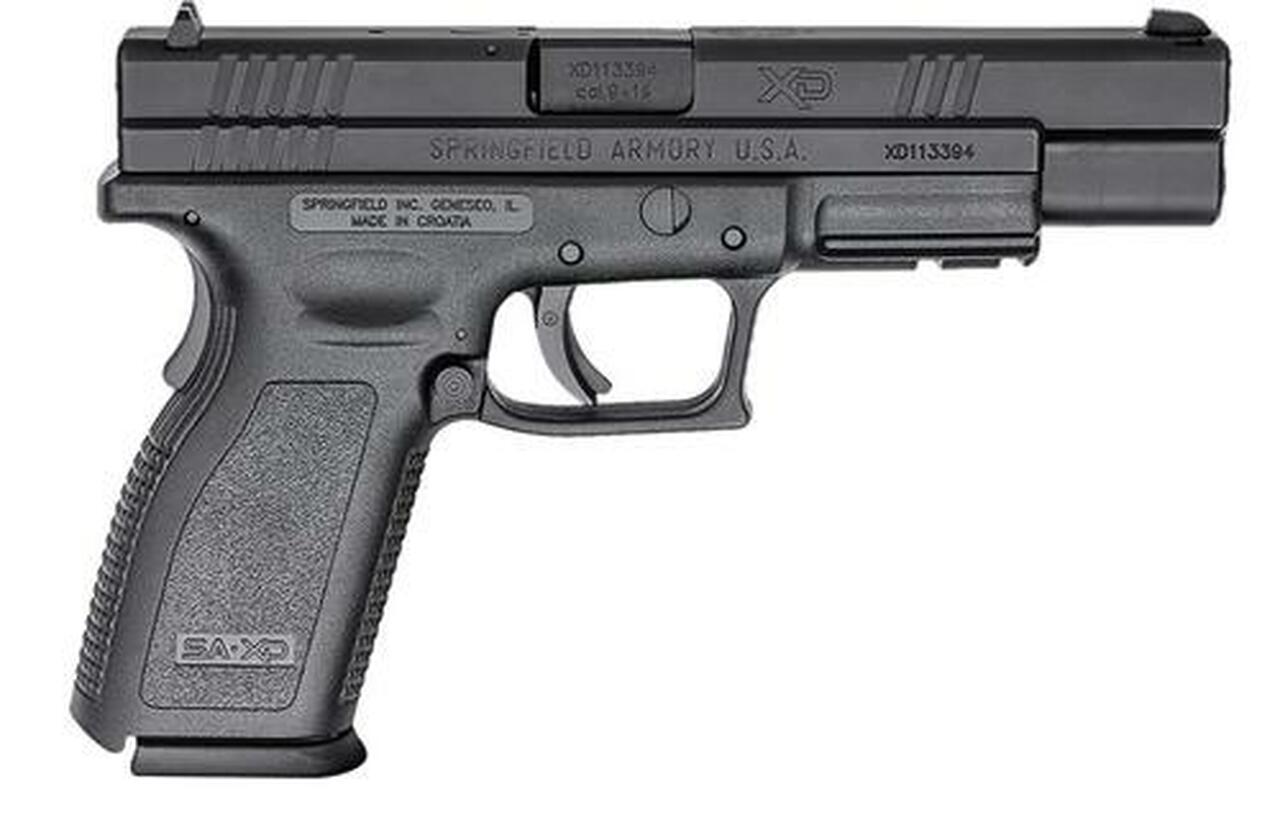 Springfield XD Tactical 9mm 5" Barrel Ultra Safety Assurance Action Trigger, 15 Rd Mag